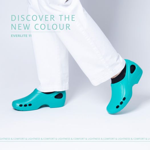 Wock EVERLITE zoccoli professionali ultraleggeri#colore_11-verde-ospedale