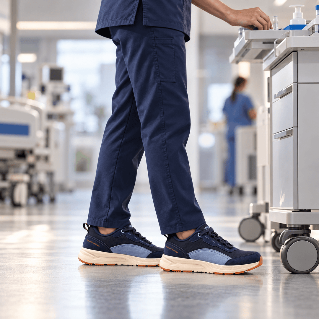 Lavori molte ore in piedi? La scelta delle scarpe fa la differenza